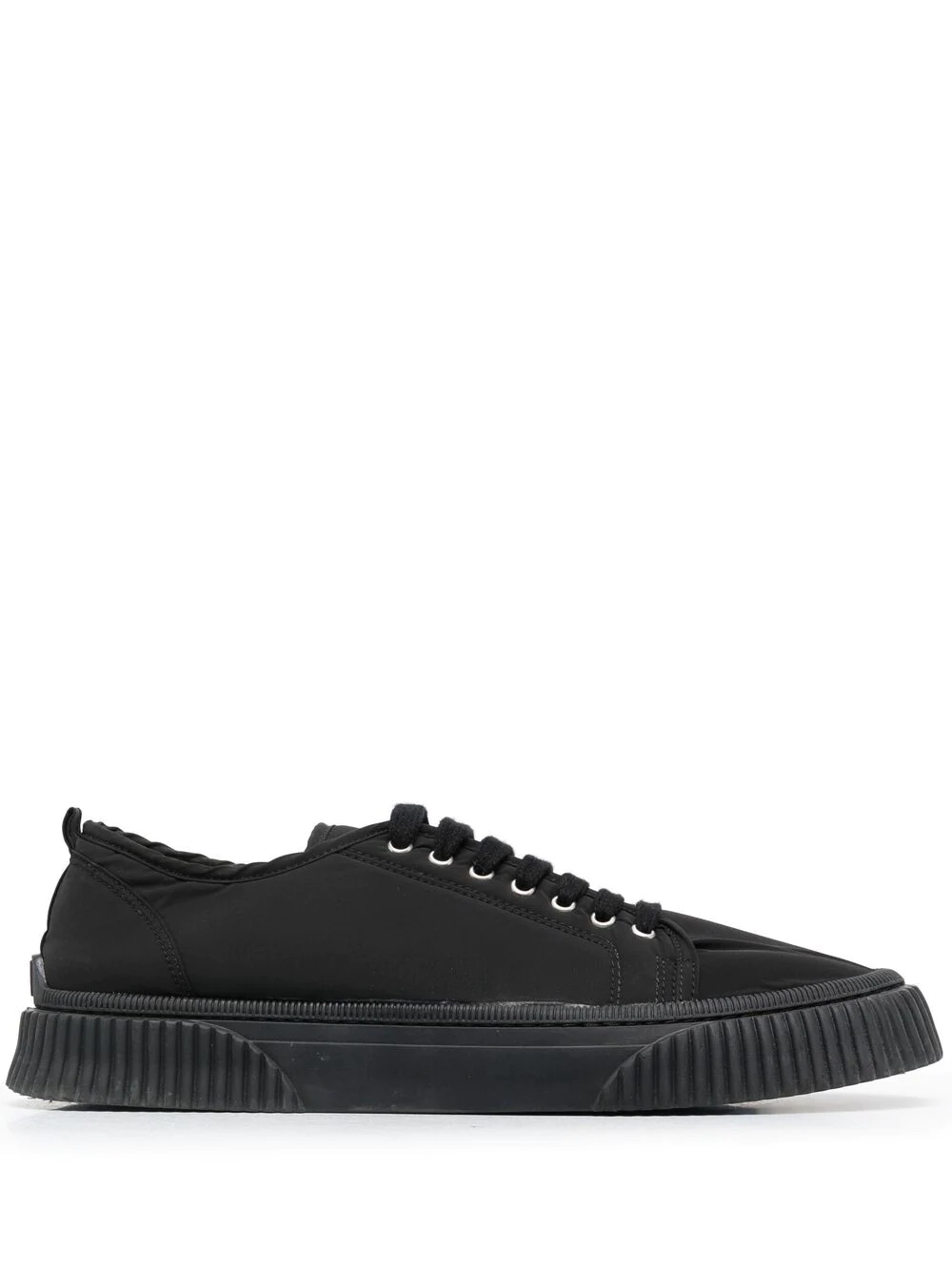 ridged-sole sneakers - 1