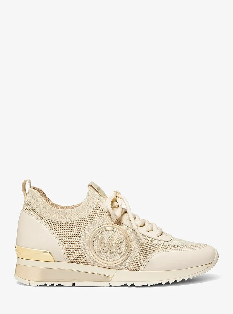 Jenkins Metallic Stretch Knit Trainer - 1