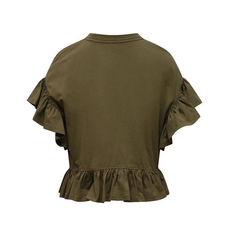 ULLA JOHNSON Mariana Peplum Top outlook