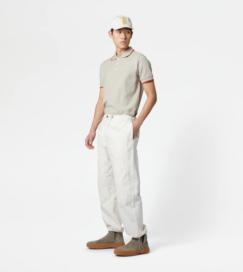 BAGGY TROUSERS - OFF WHITE 4