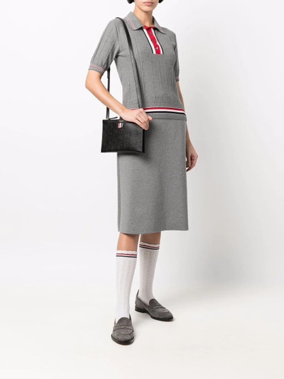 Thom Browne small crossbody document holder outlook