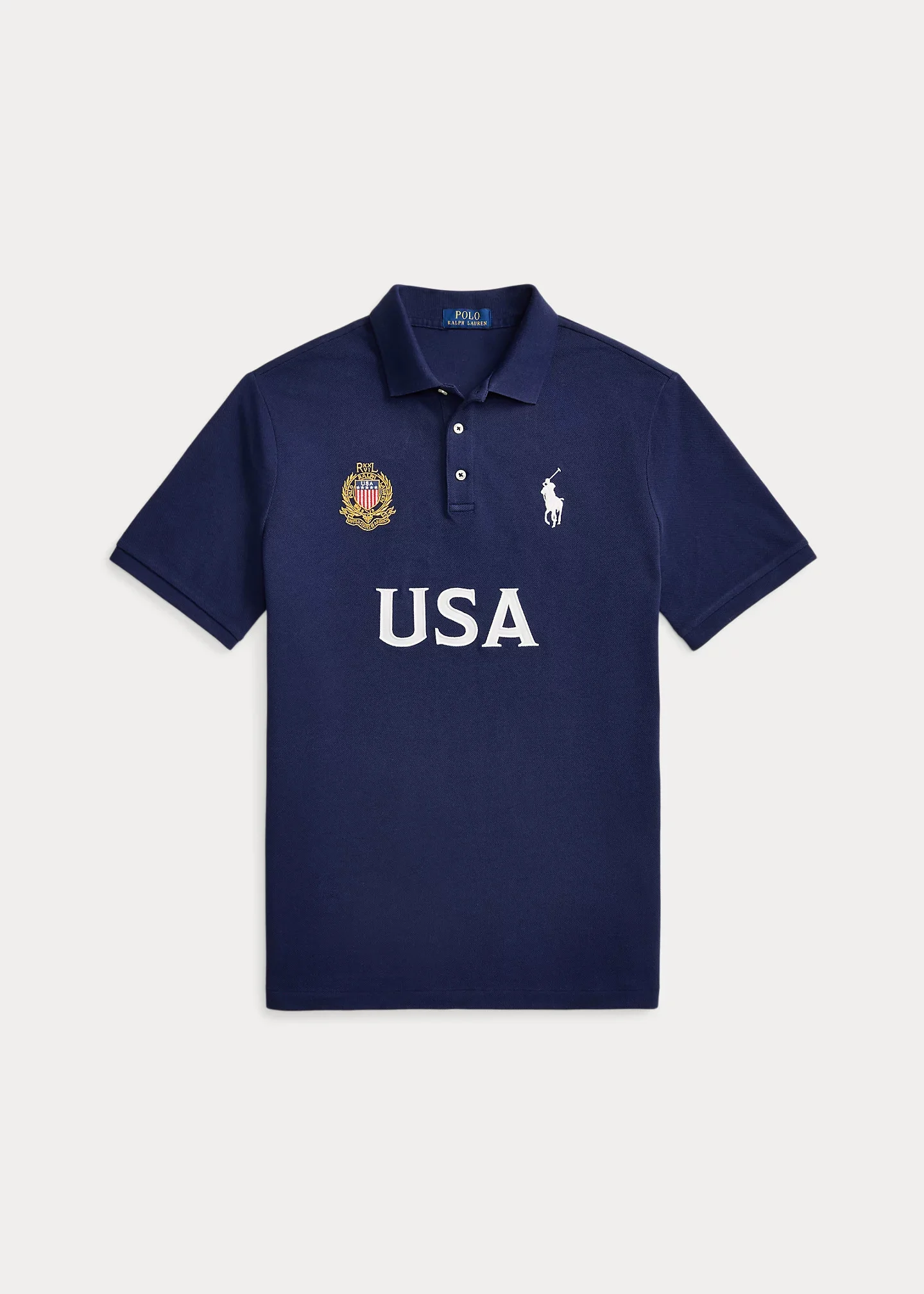 Classic Fit USA Polo Shirt - 1