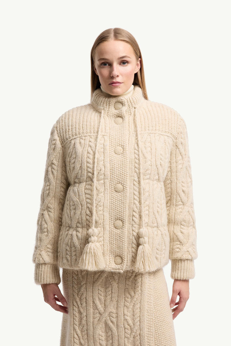 Melgven Wool Blend Short Down Jacket 4