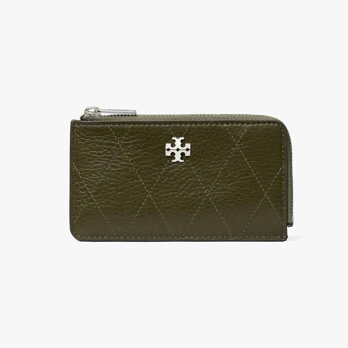 Charlie Quilted Zip Card Case - 1