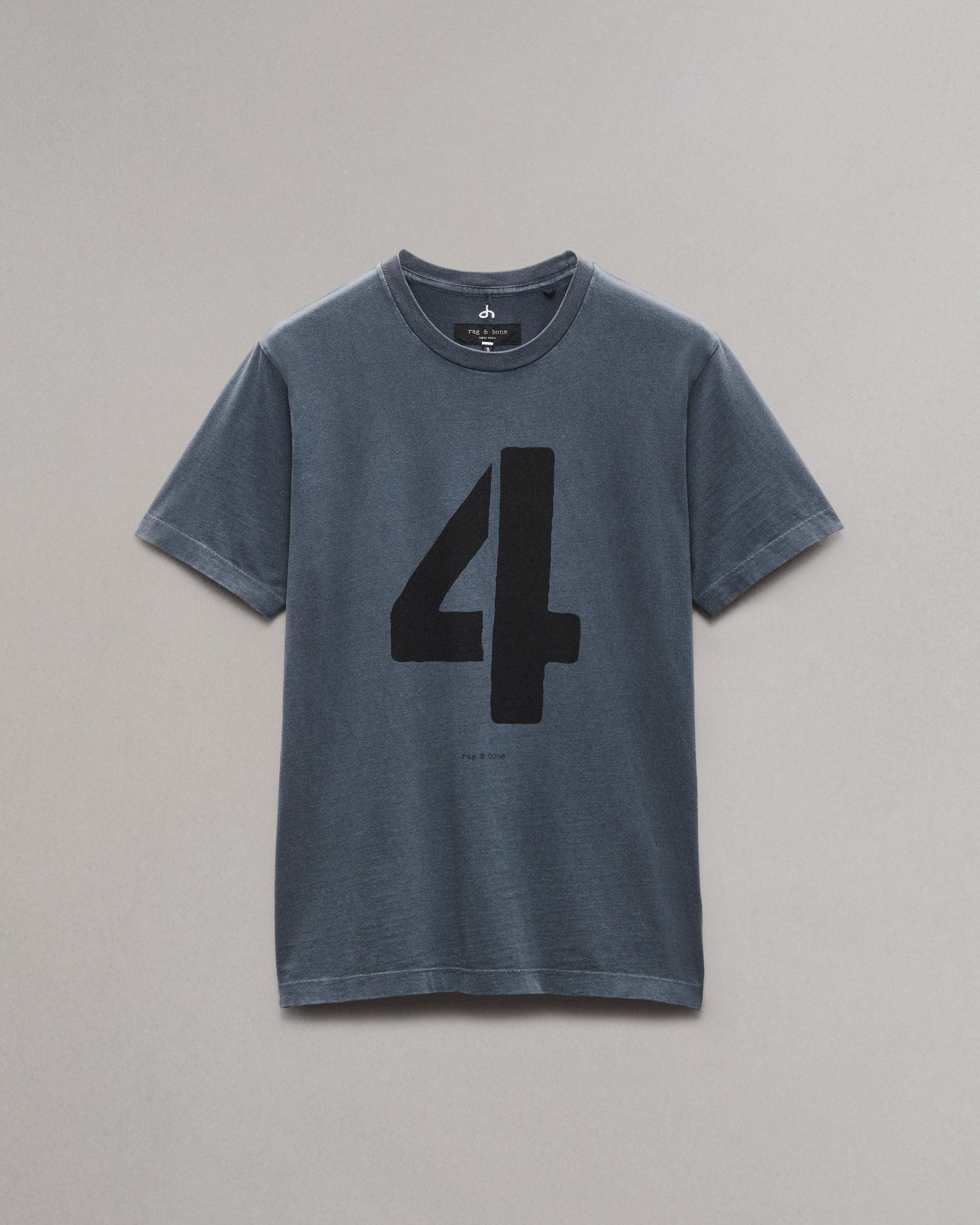 rb Number 4 T-Shirt - 1