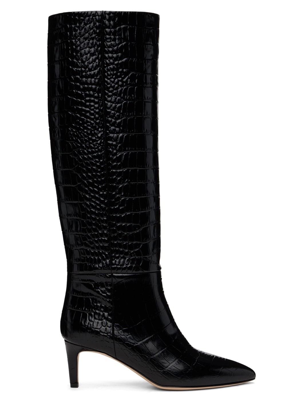 Black Stiletto 60 Tall Boots - 1