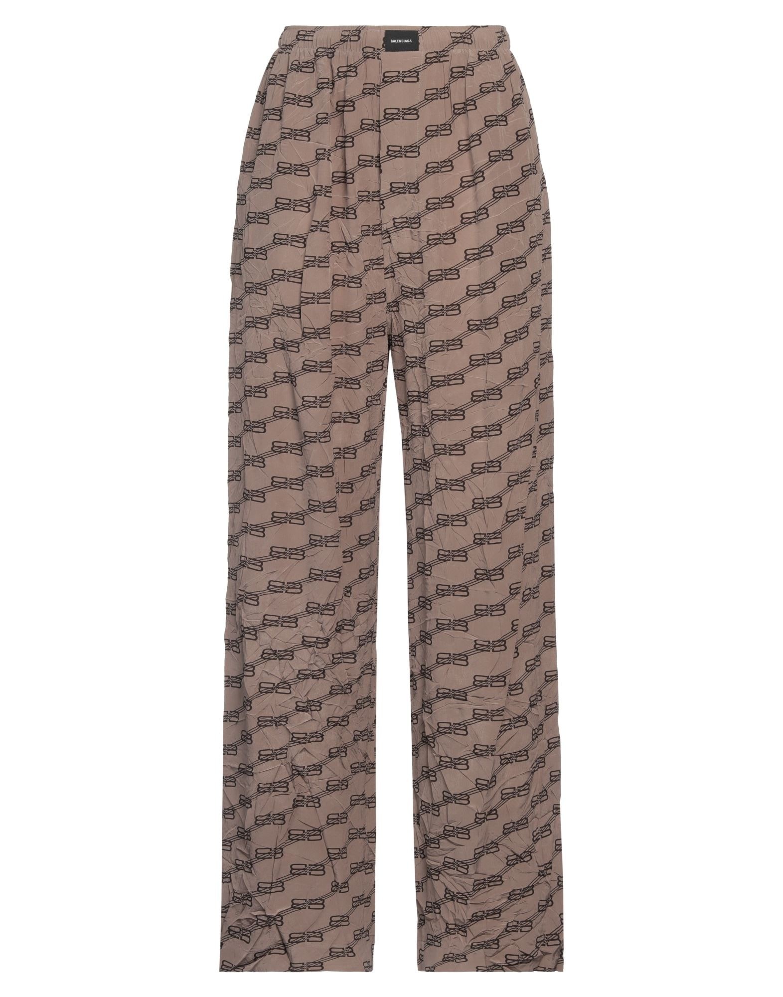 Khaki Women's Casual Pants - 1