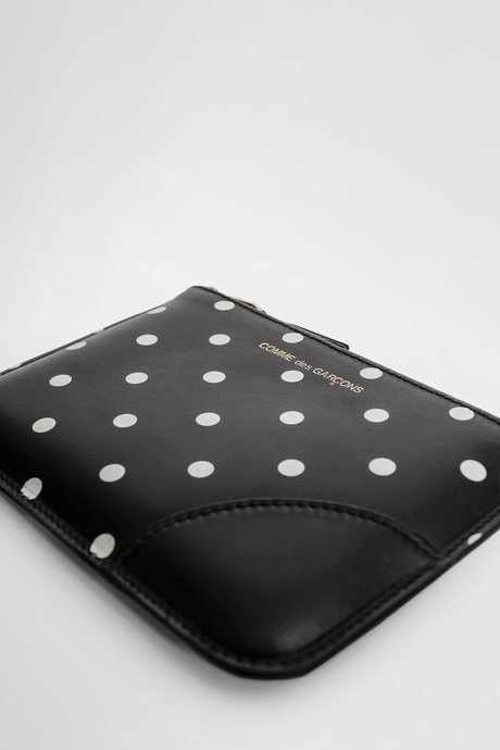 Black and white polka dots wallet - 3