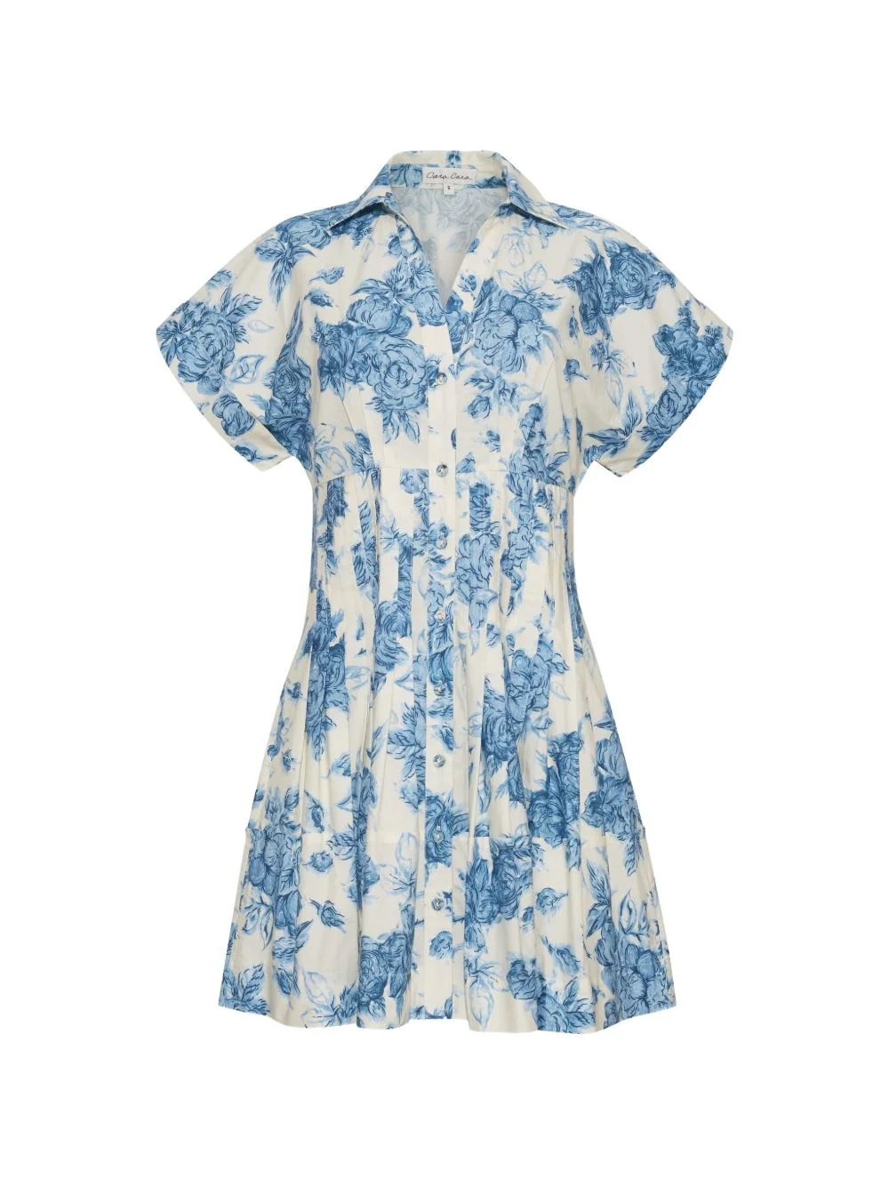 Nash floral-print mini dress - 1