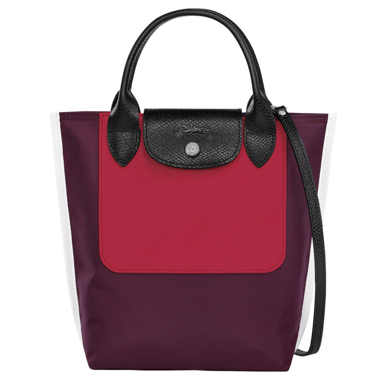 Cabas Longchamp XS Tote bag Burgundy - Canvas 1
