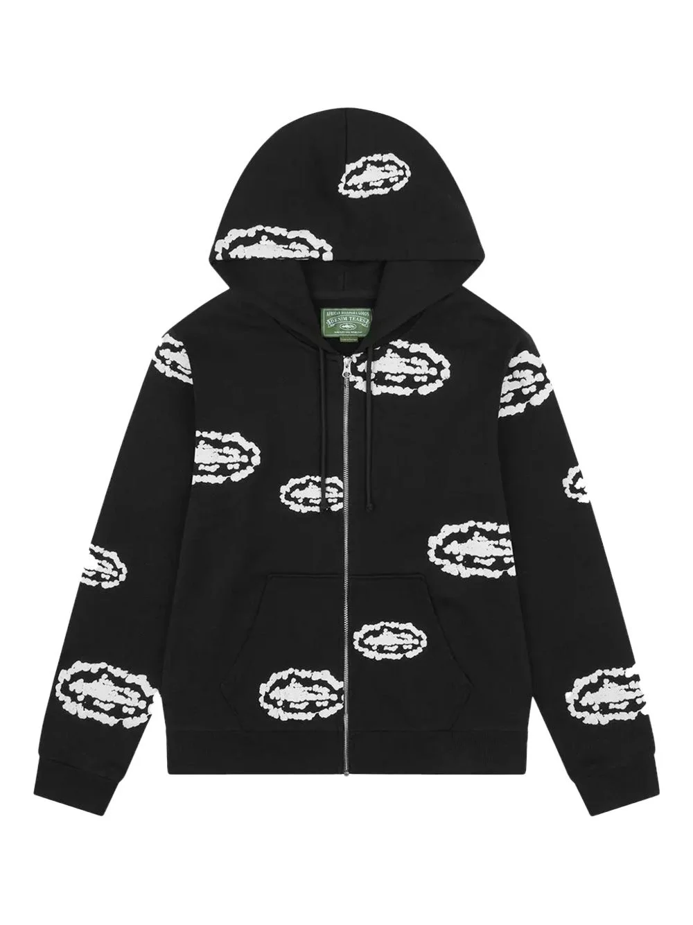 xCorteiz zip-closure hoodie - 1