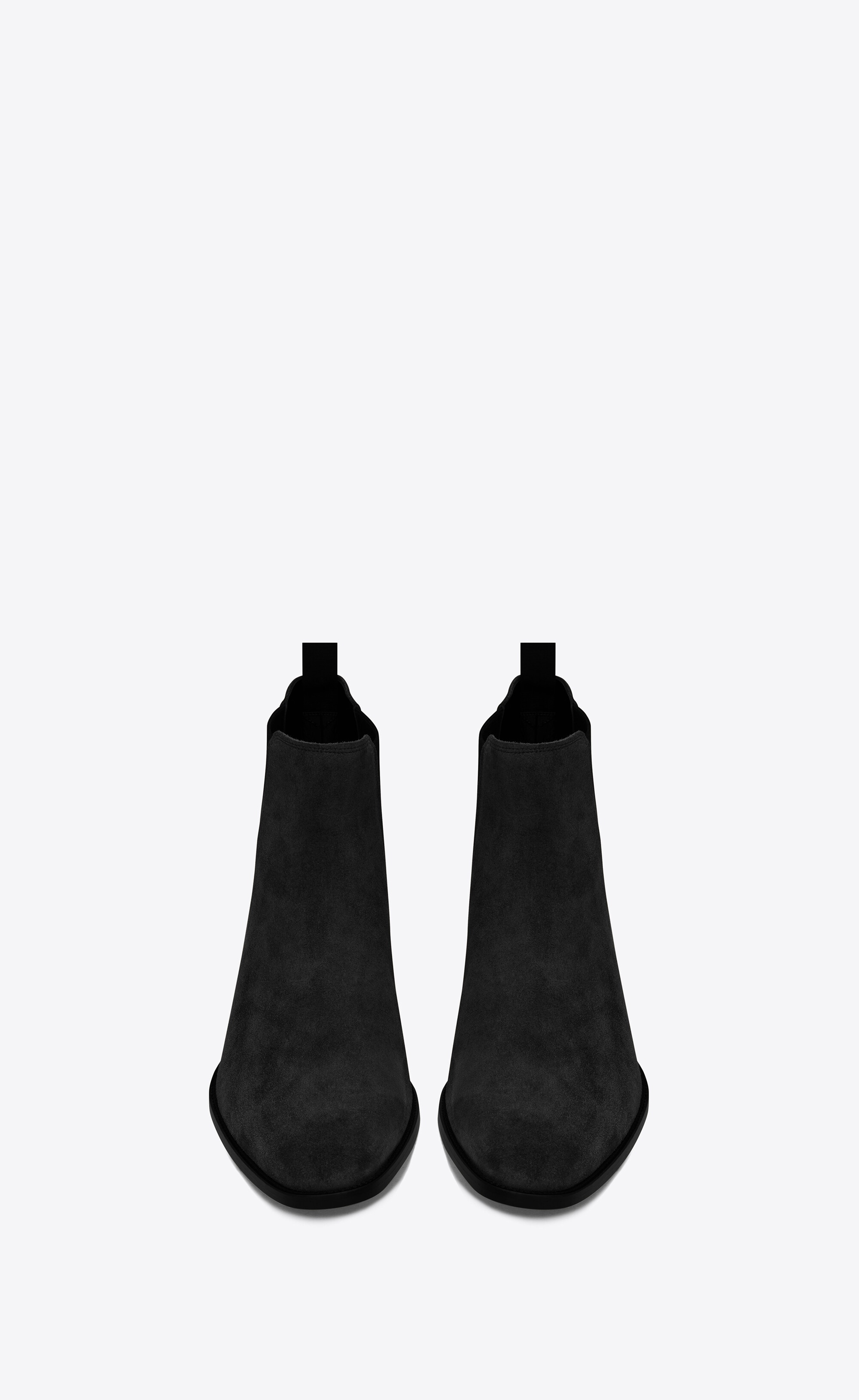 wyatt chelsea boots in suede - 2