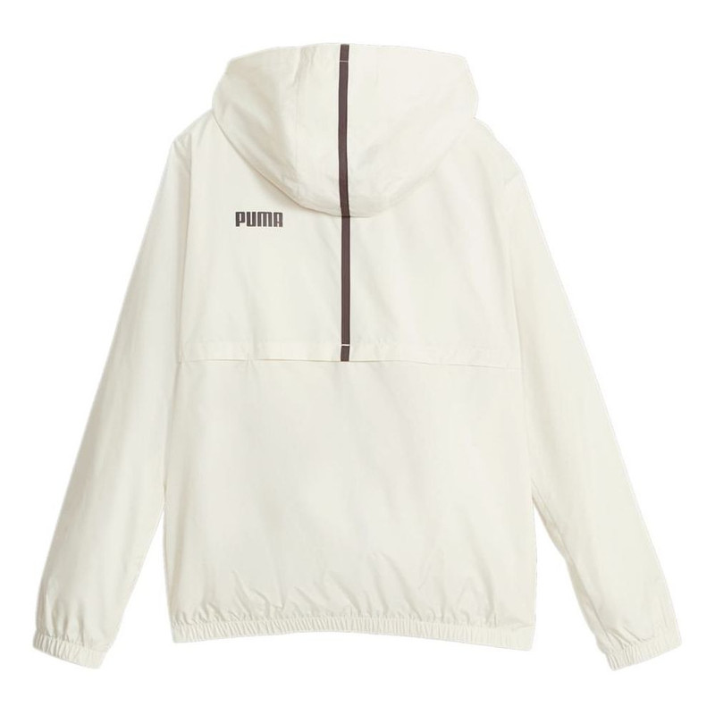 PUMA (WMNS) PUMA Essentials Solid Windbreaker Jacket 'White' 847494-87 outlook