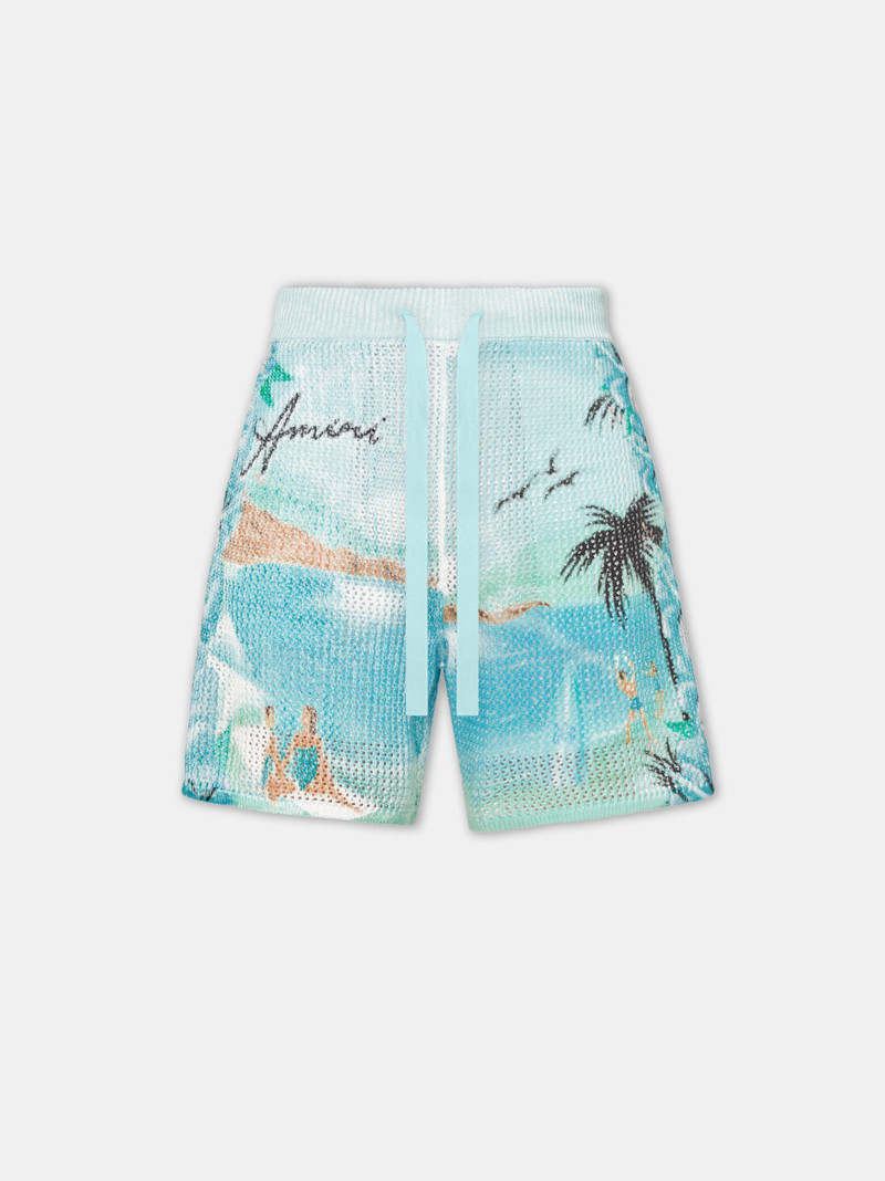 AMIRI PARADISE CROCHET SHORT 1