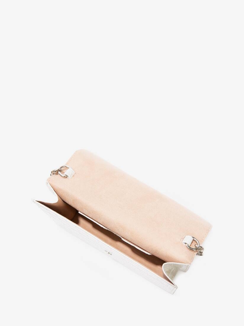 Women's Small Skull Bag in Bone - 4