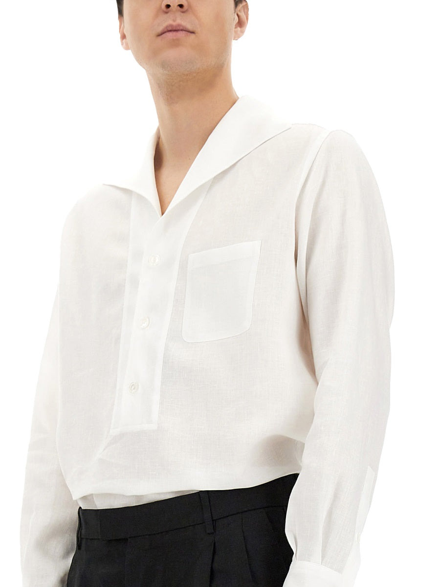 Dolce & Gabbana Men Linen Shirt - 4