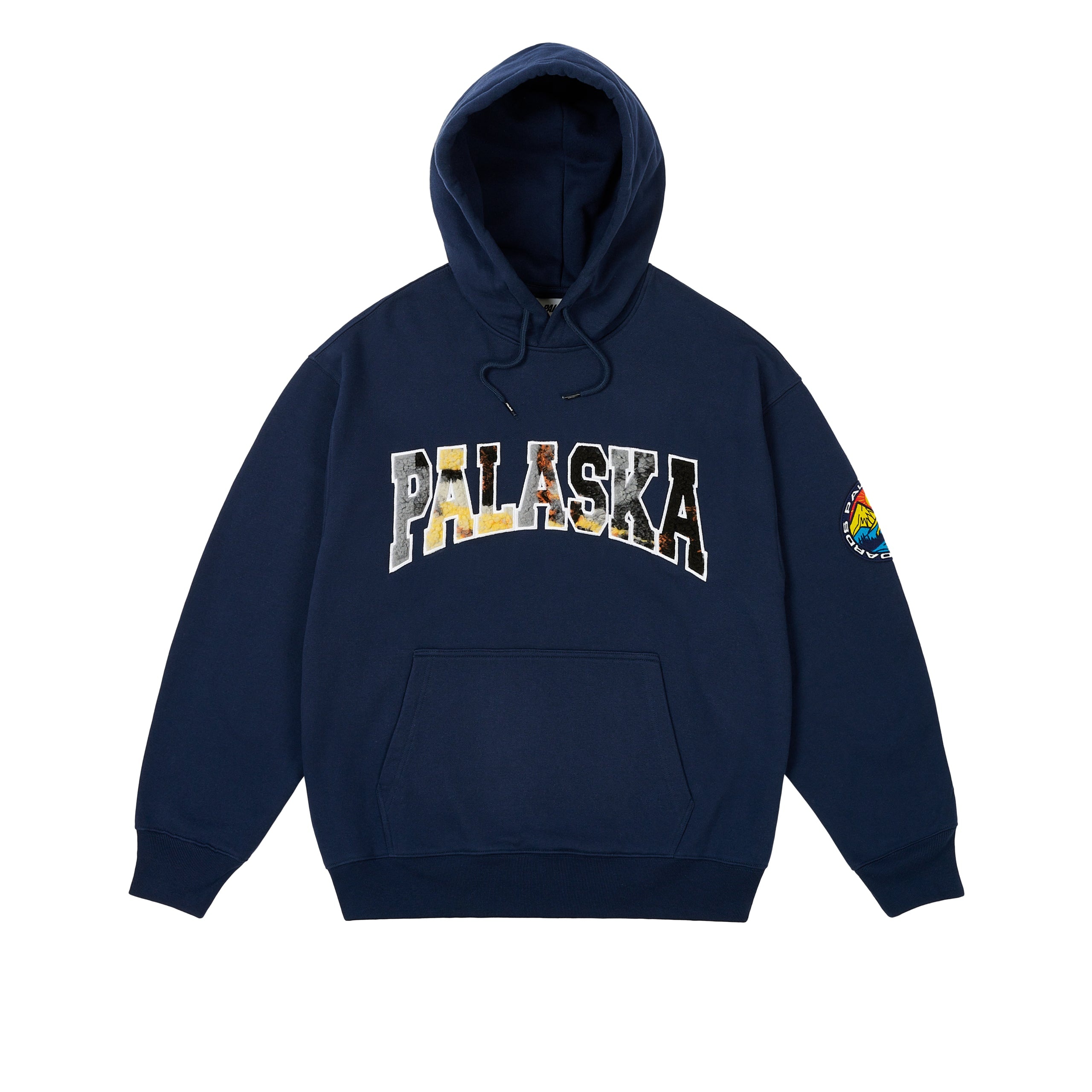 ★24AW★Palace APPALACHIAN HOOD PALACE APPALACHIAN HOOD NAVY | palace | REVERSIBLE