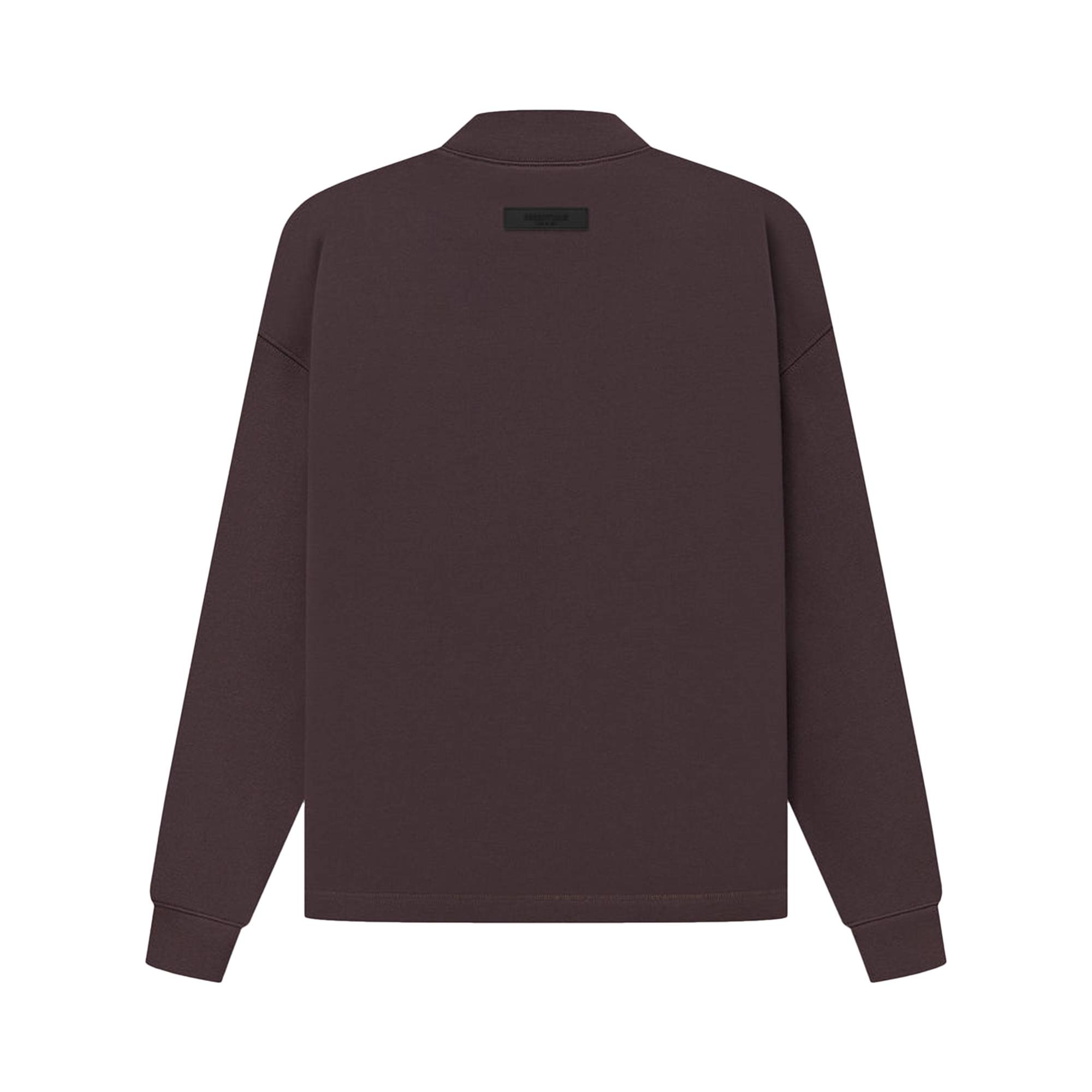 Fear of God Essentials Relaxed Crewneck 'Plum' - 2