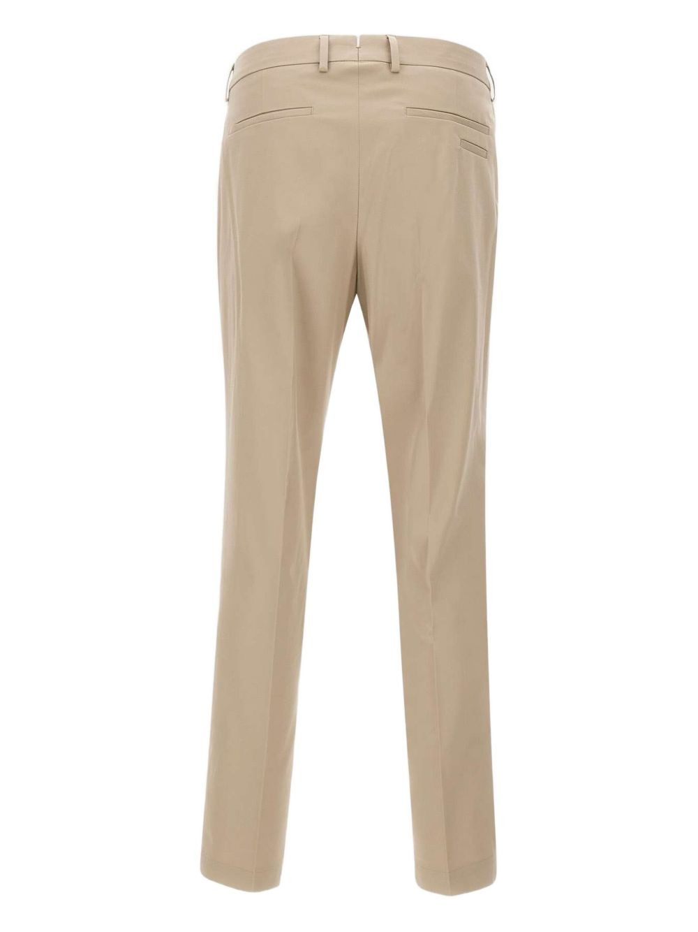 side-pocket straight trousers - 2