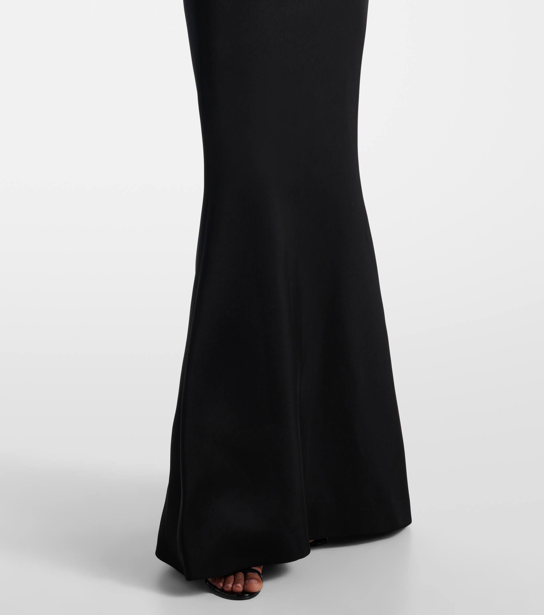 One-shoulder bustier gown - 5