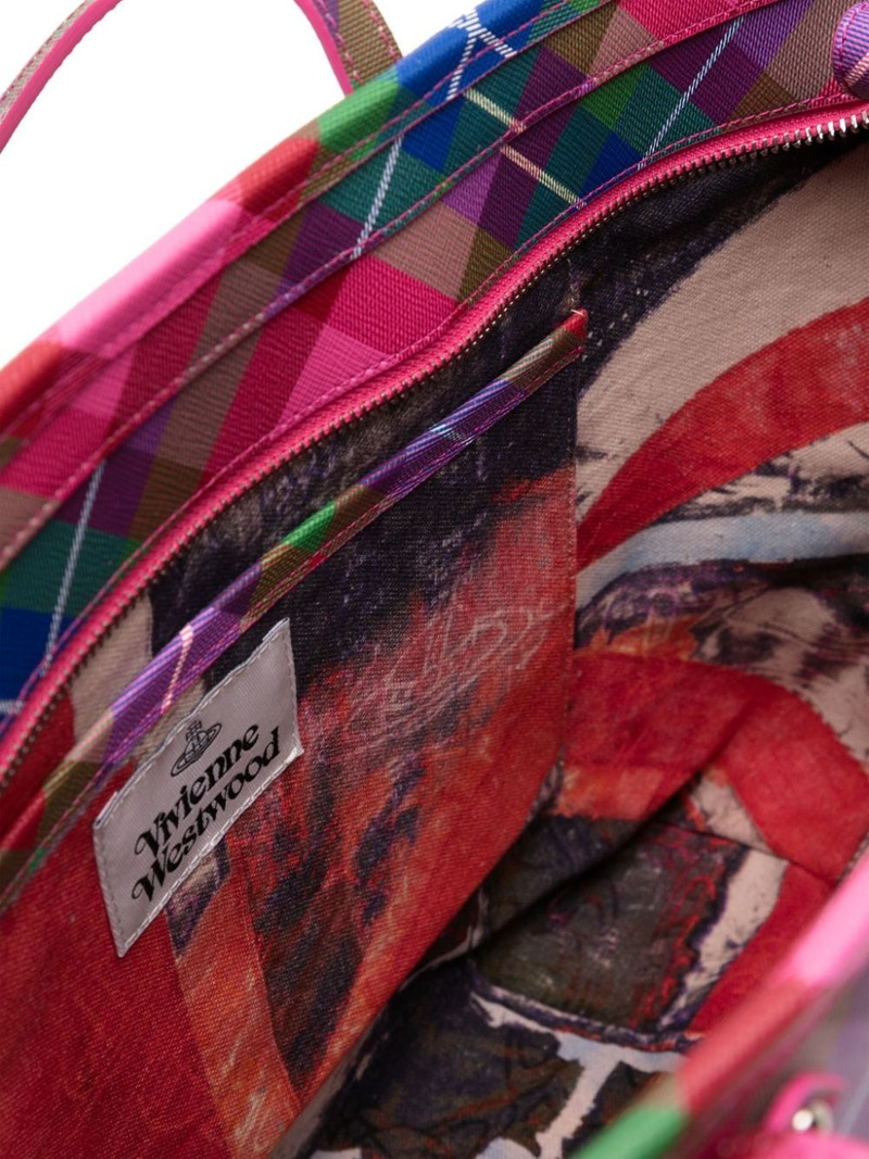 Colette Tartan Tote bag 5