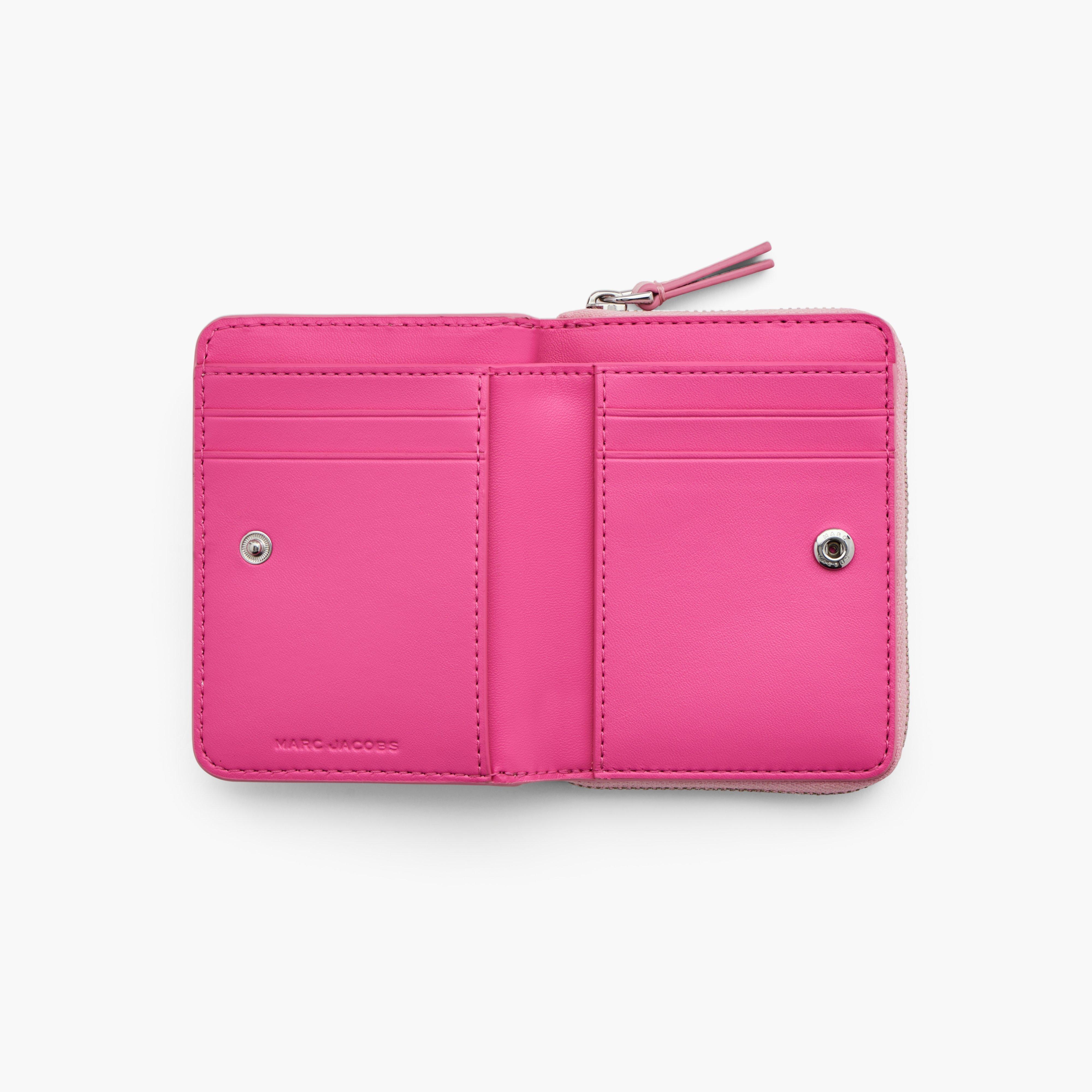 THE LEATHER MINI COMPACT WALLET - 2