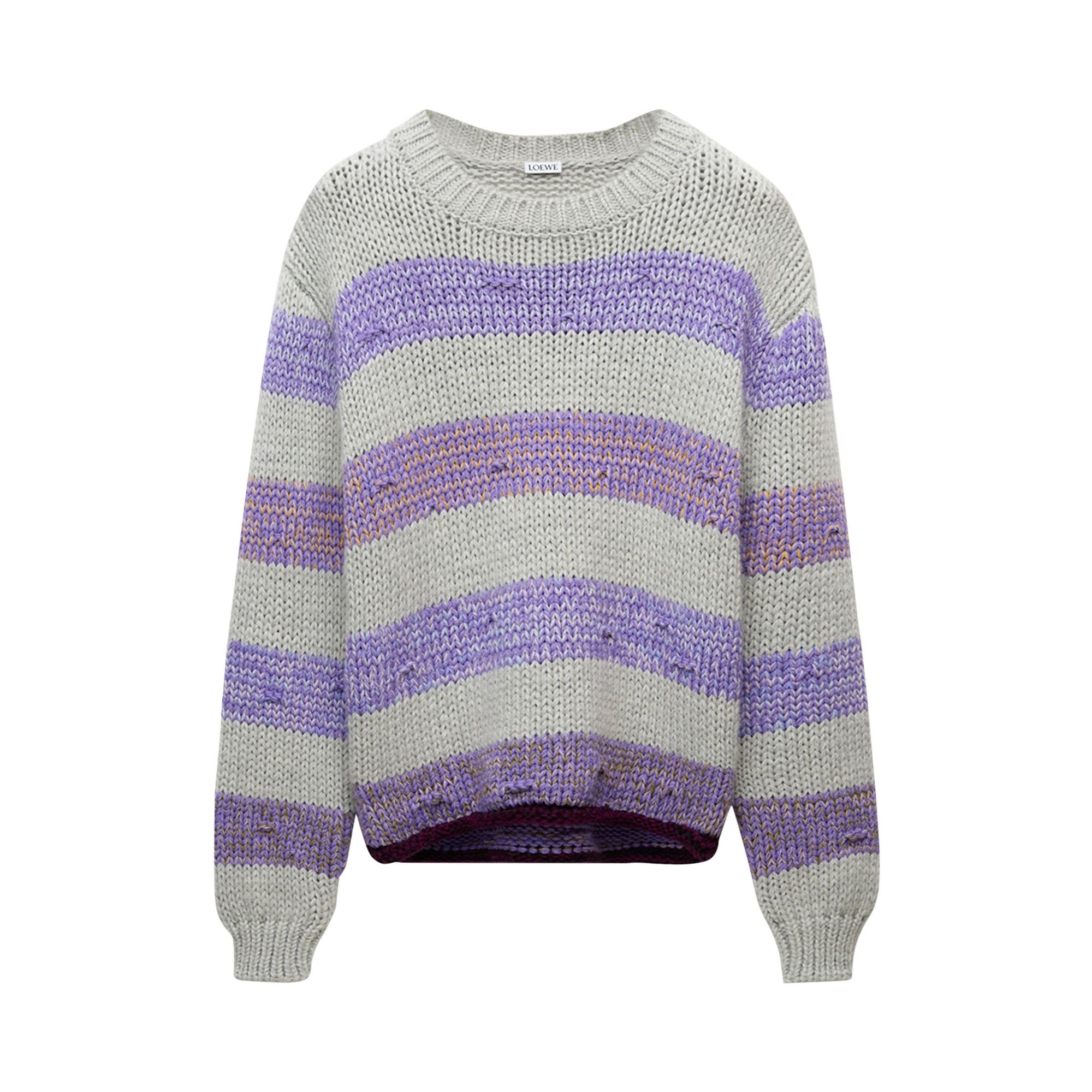 Loewe Sweater 'Grey/Purple' - 1