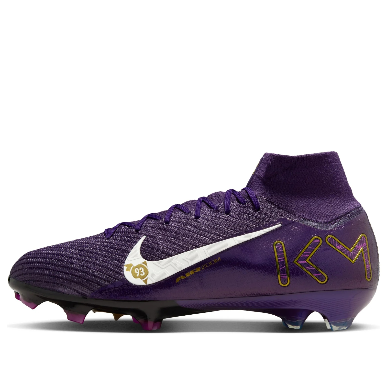 Nike x Kylian Mbapp Zoom Mercurial Superfly 10 Elite FG 'Grand Purple' FQ8692-500 - 1