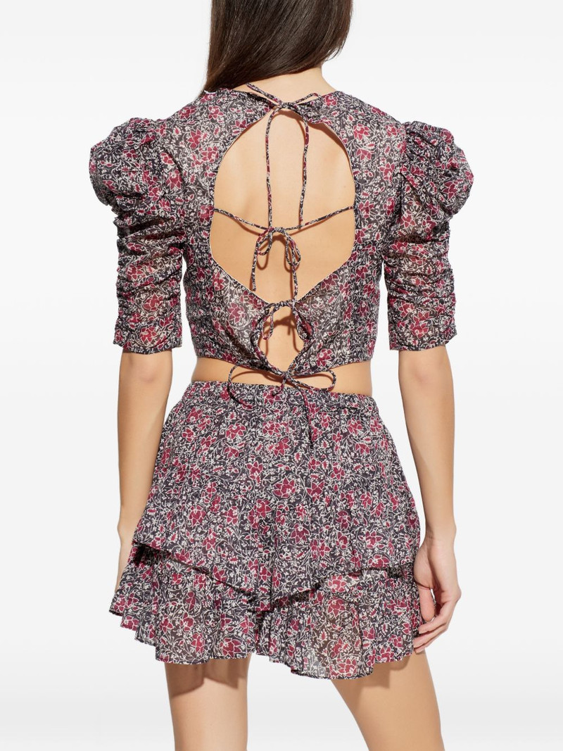 Silva floral-pattern blouse 3