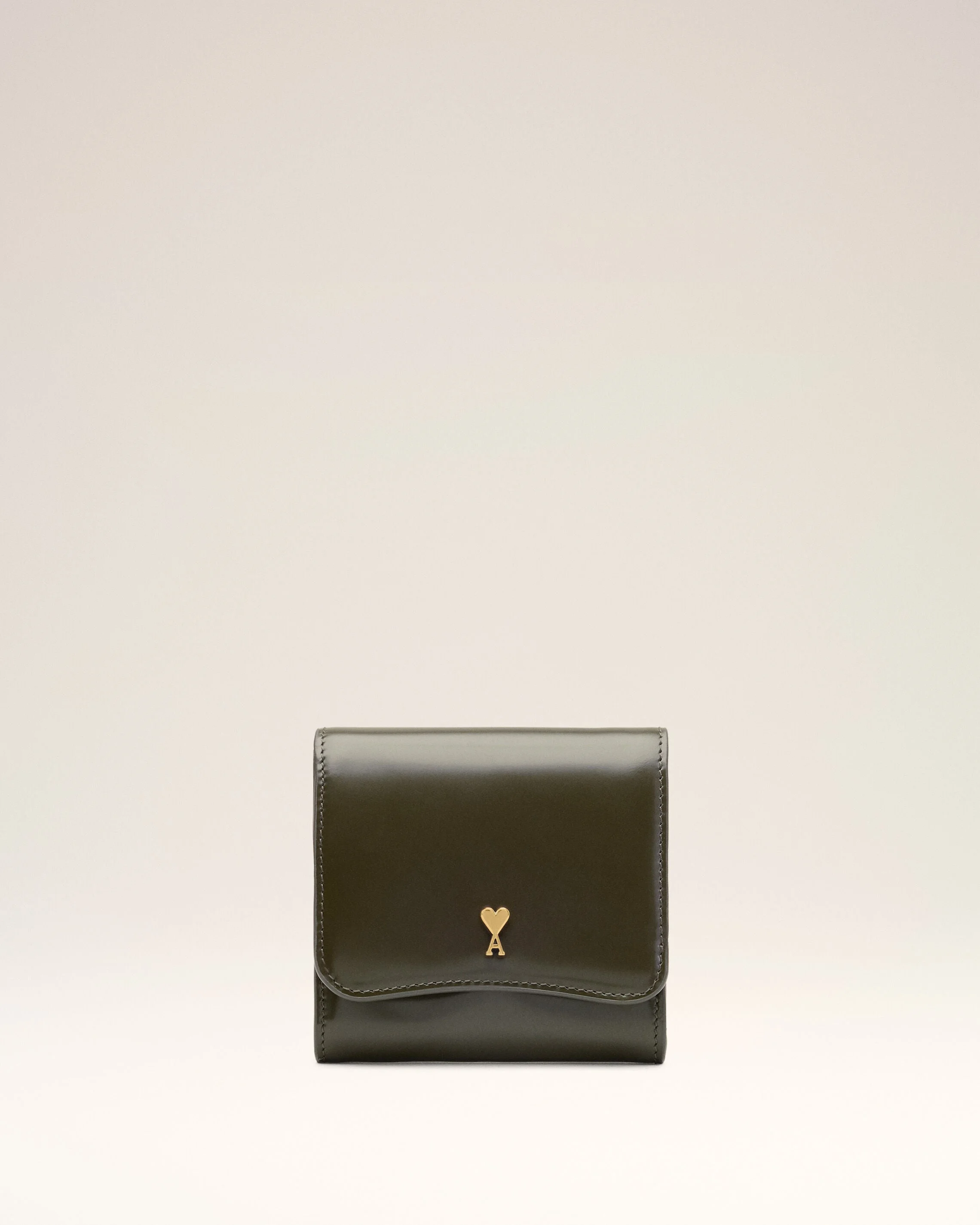 GREEN COW LEATHER PARIS PARIS COMPACT WALLET - 1