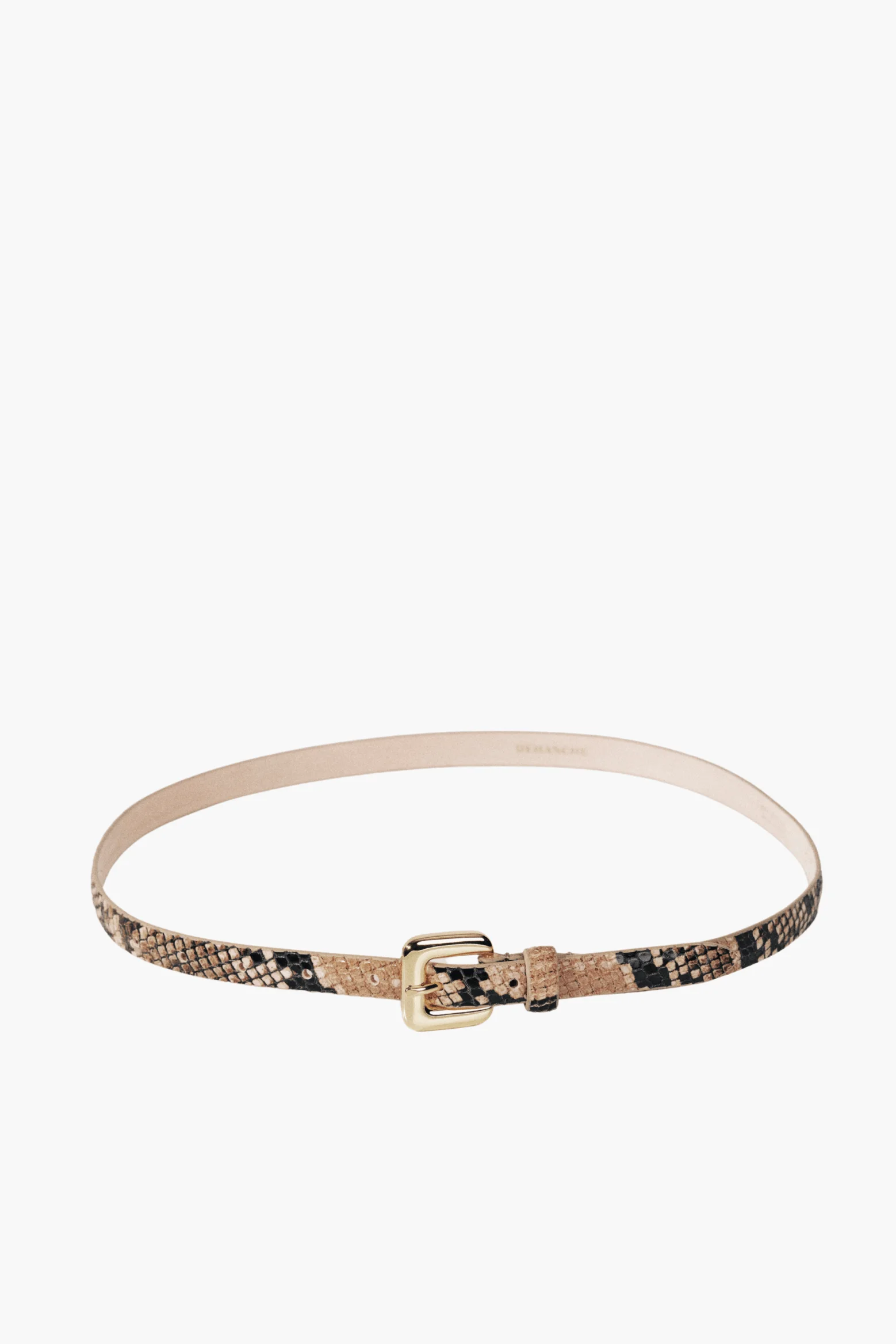 MARA SNAKE GOLD BELT - 1