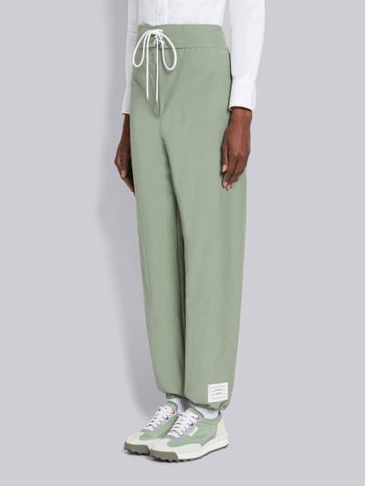 Thom Browne Ripstop Lace Up Track Pants outlook