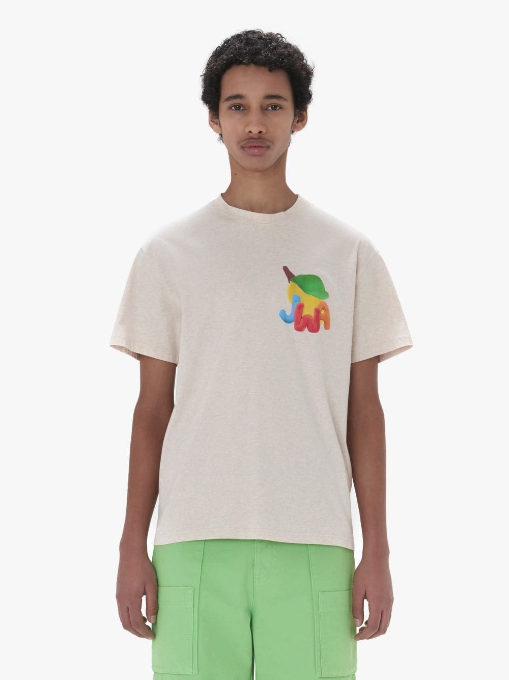 Tシャツ・カットソー JW Anderson JT0225 PG0980 LEMON PRINT T-shirt Tシャツ・カットソー JW Anderson JT0225 PG0980 LEMON PRINT T