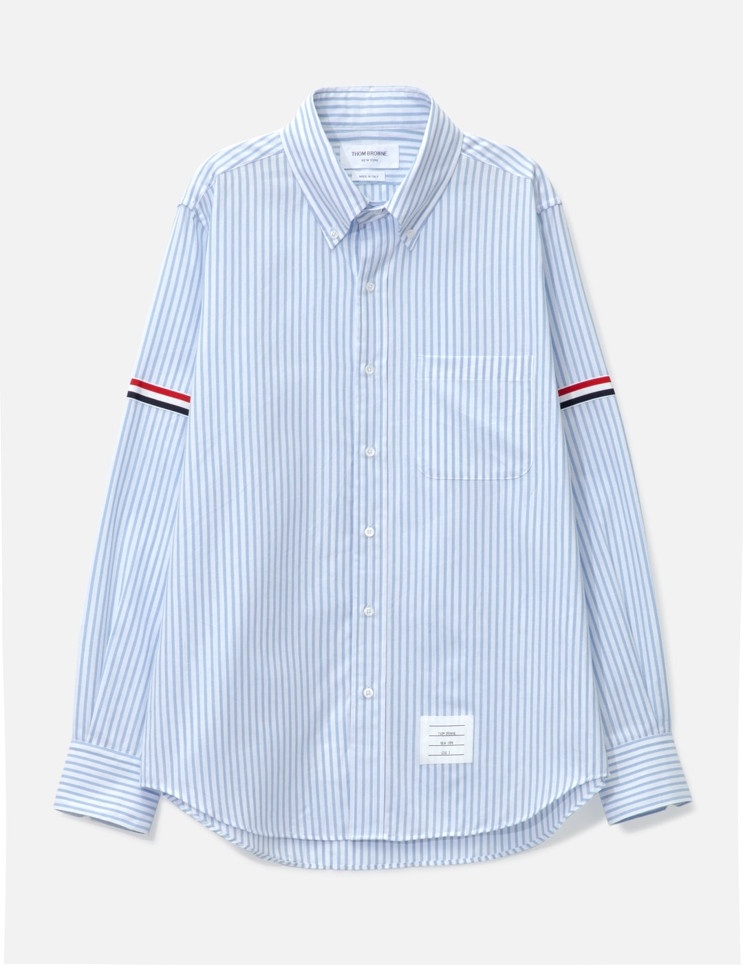 STRAIGHT FIT BUTTON DOWN SHIRT - 1