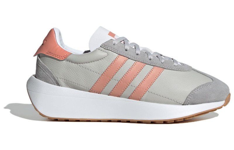 (WMNS) adidas Originals Country XLG Shoes 'Grey White Pink' IG8284 2
