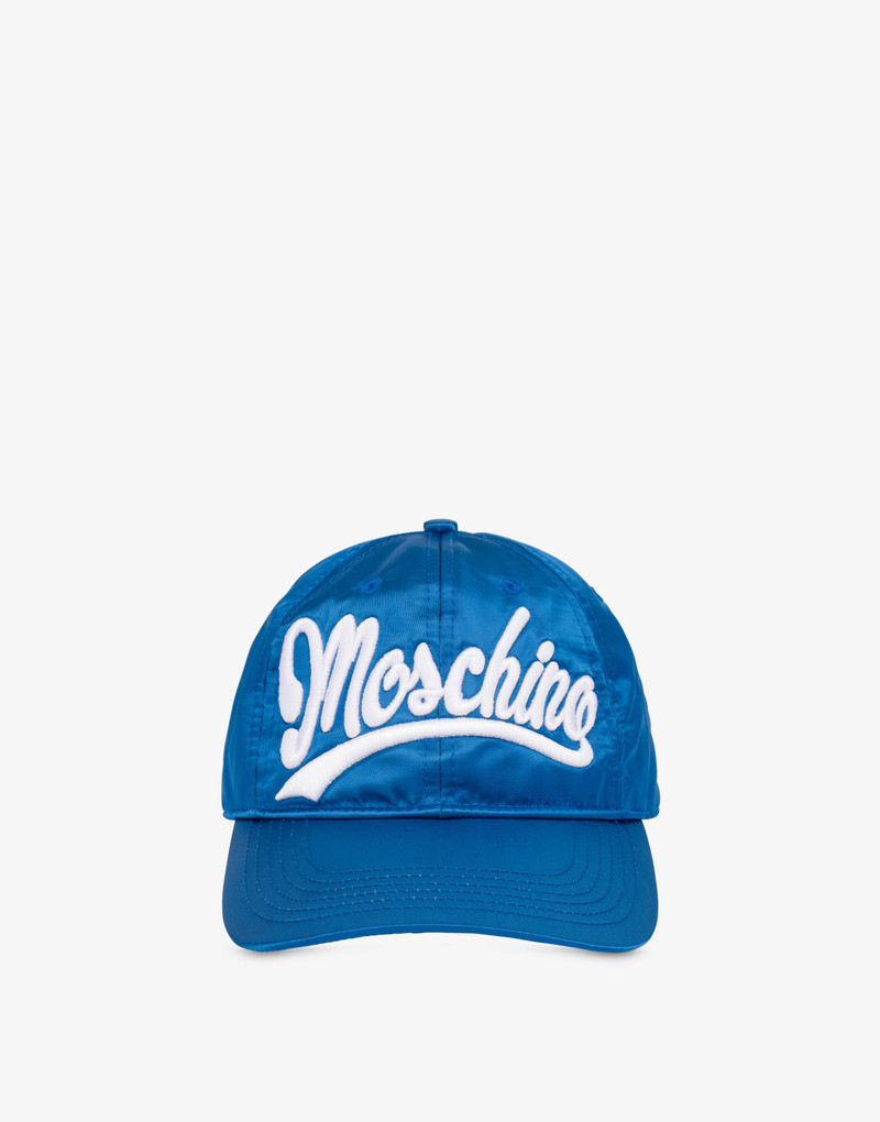 MOSCHINO VARSITY NYLON HAT 1