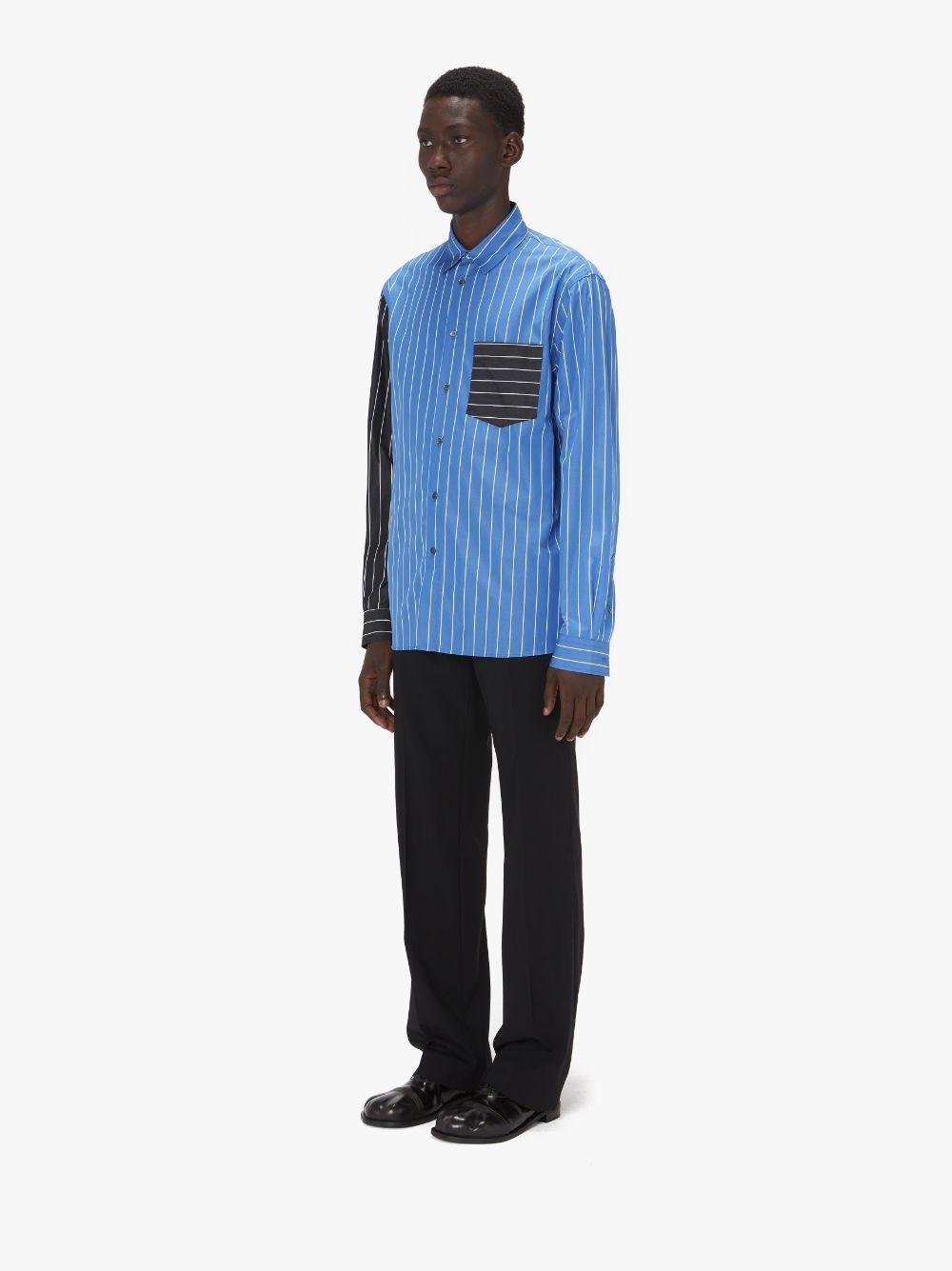 CLASSIC FIT PATCHWORK SHIRT - 4