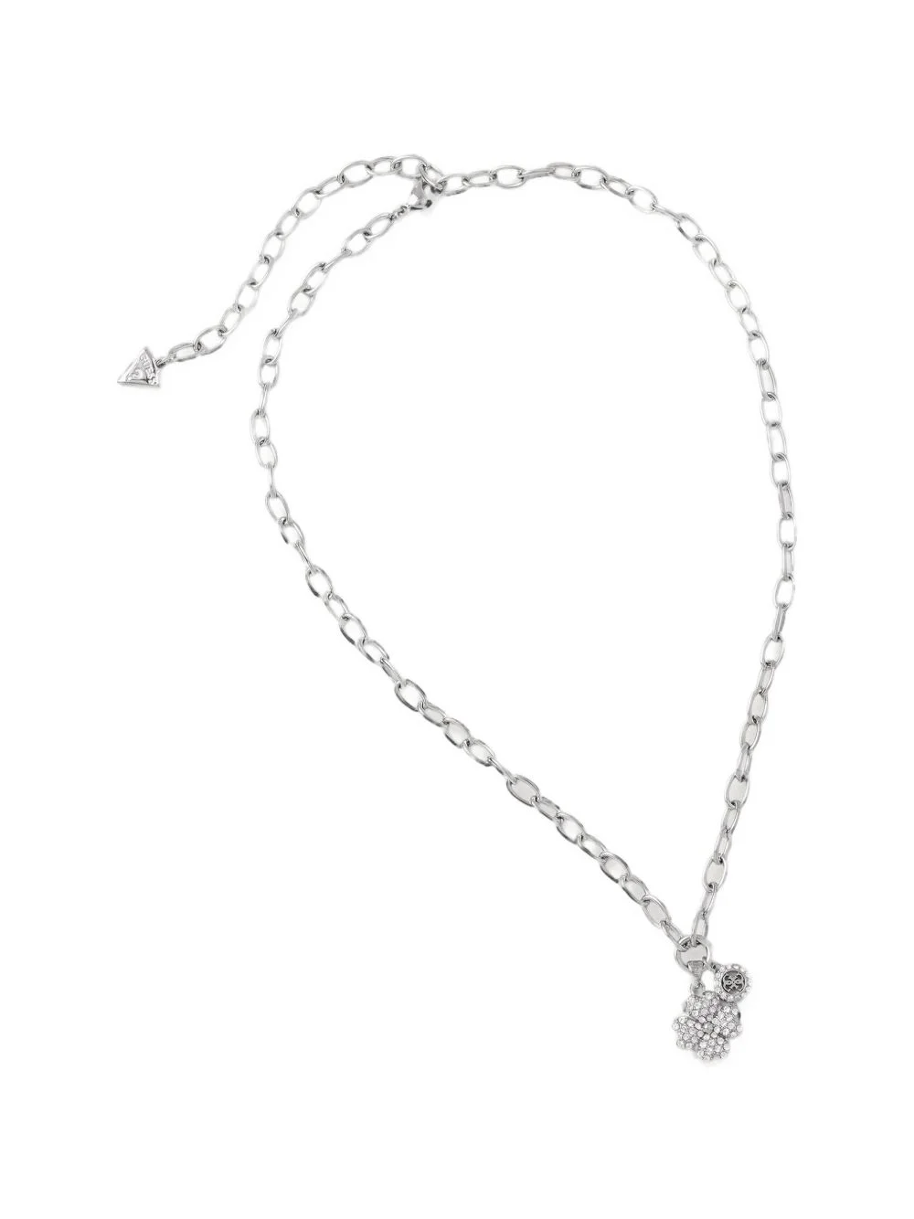 Love Bites crystal-embellished flower-pendant necklace - 1