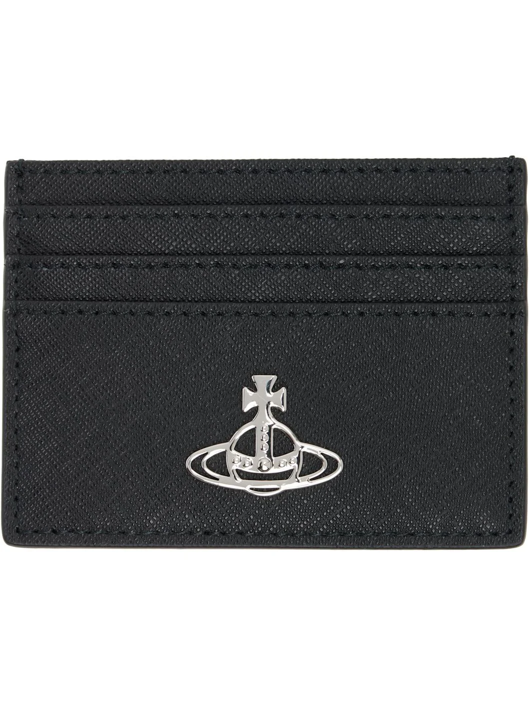 Black Flat Card Holder - 1