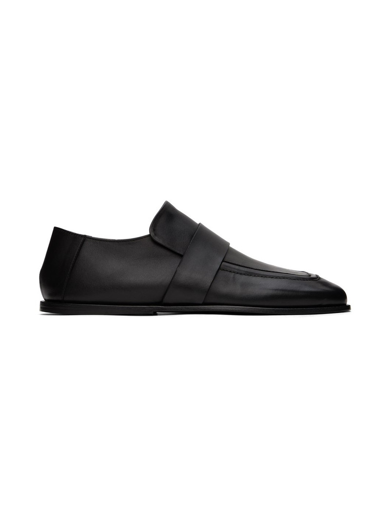 Black Spatola Loafers 1
