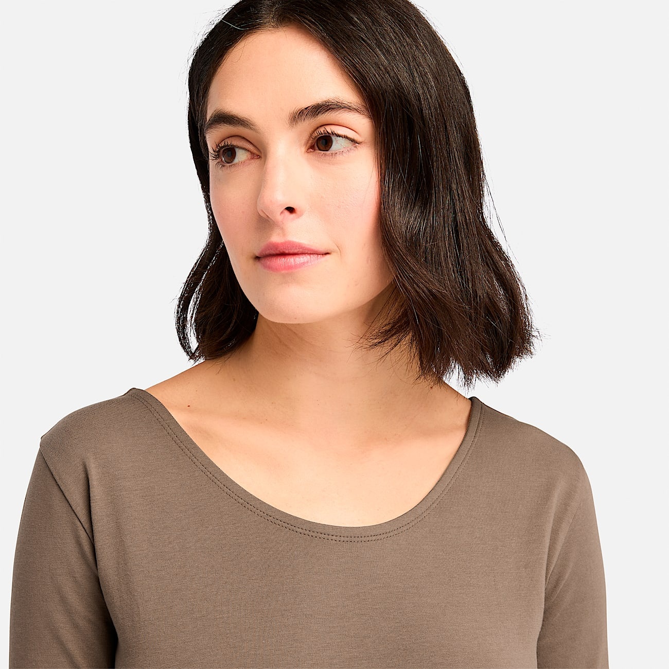 Women's Slim Fit Long-Sleeve T-Shirt - 4