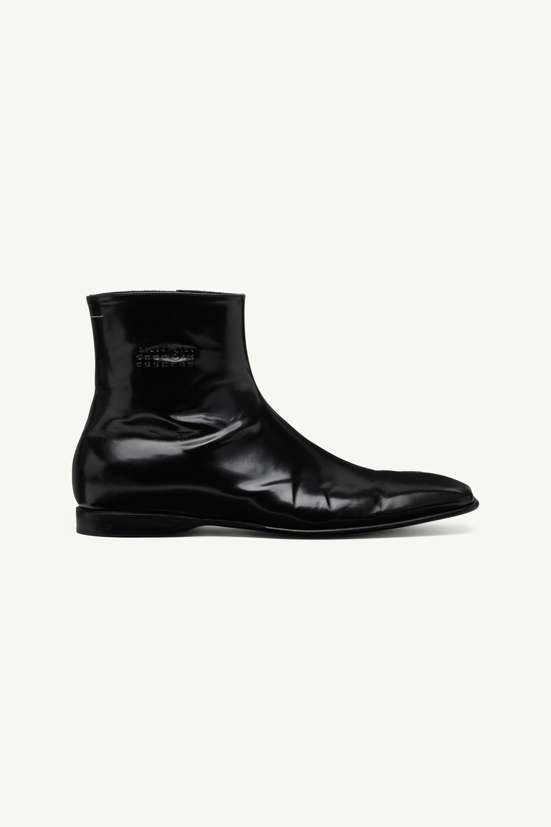 Leather ankle boots 1
