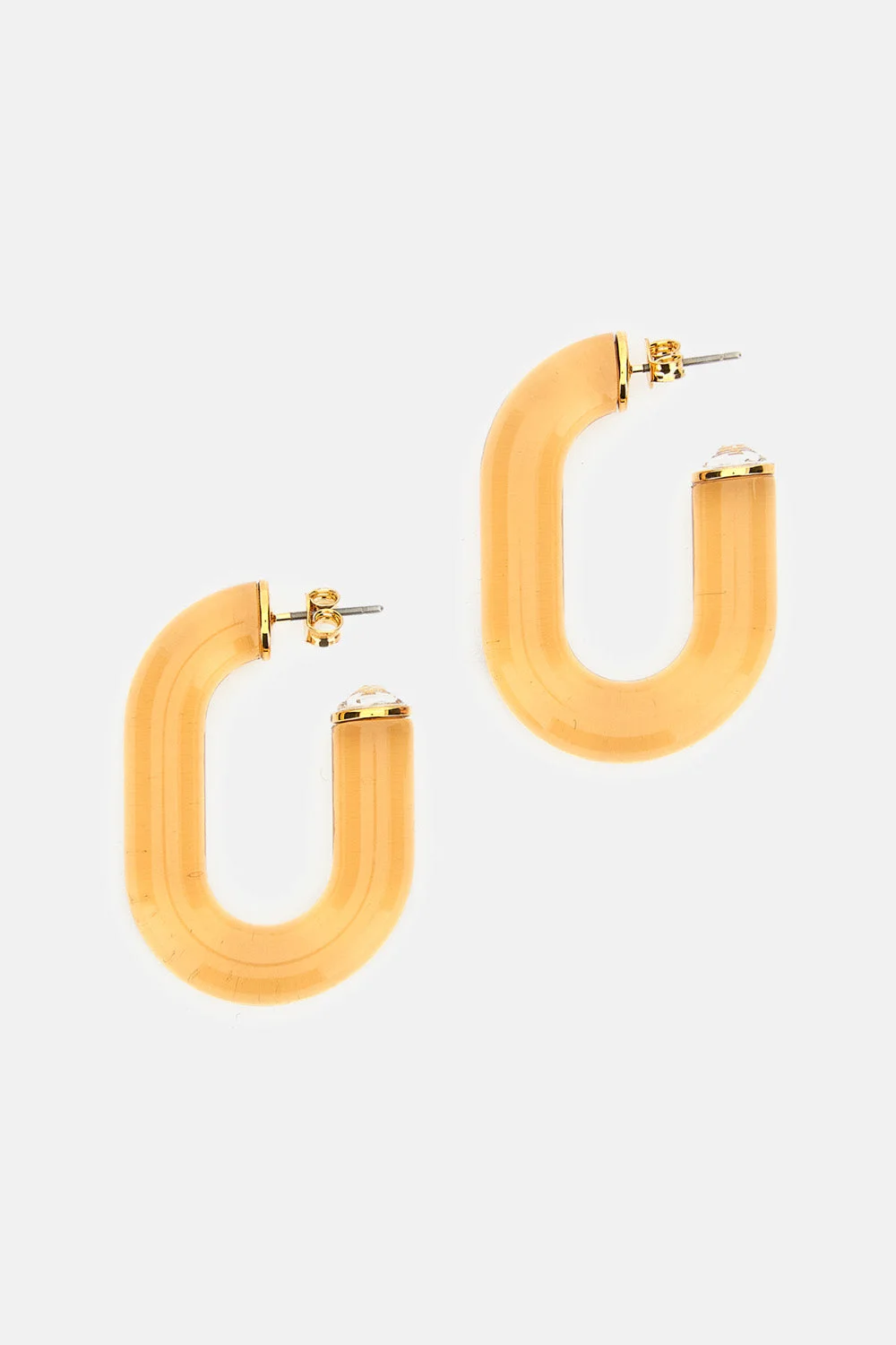 Earrings in resin - 1