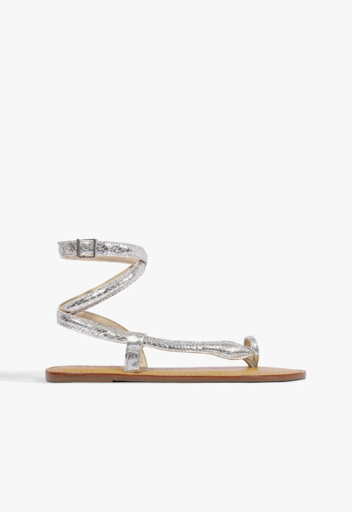 Courtney Metallic Leather Sandal - 1