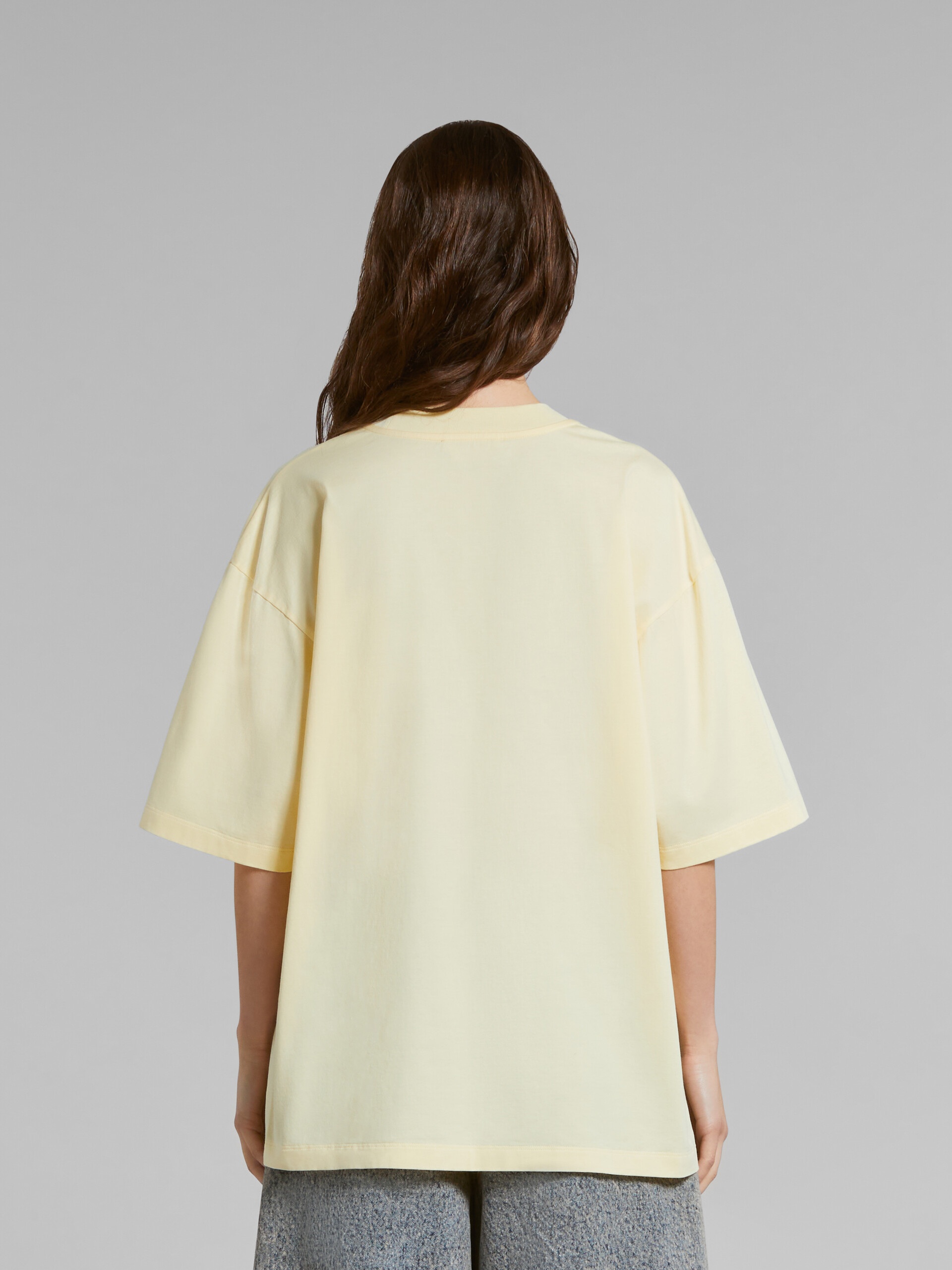 YELLOW T-SHIRT WITH DAYDREAMING PRINT - 3