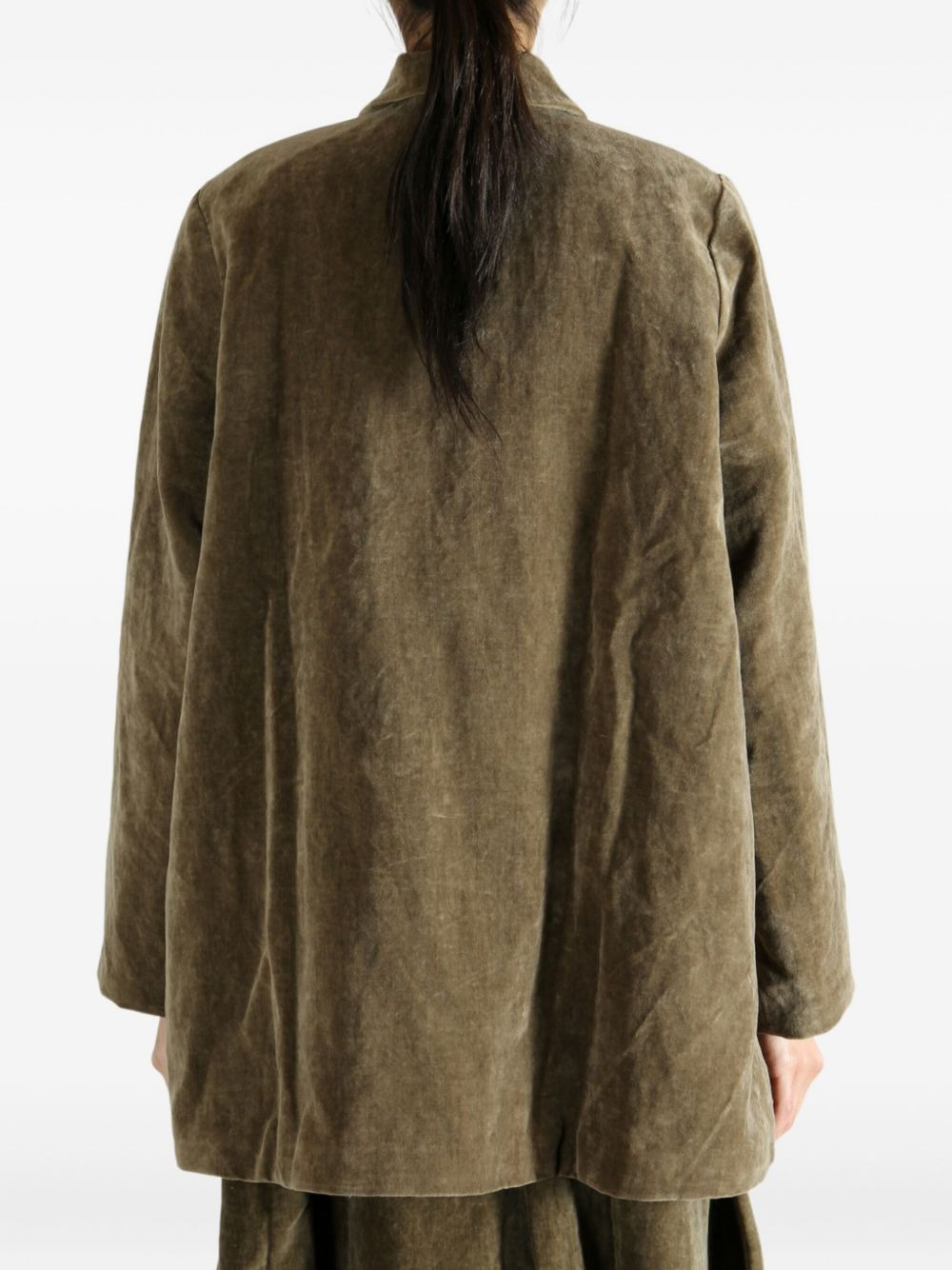 Soleil button-front collared jacket - 5