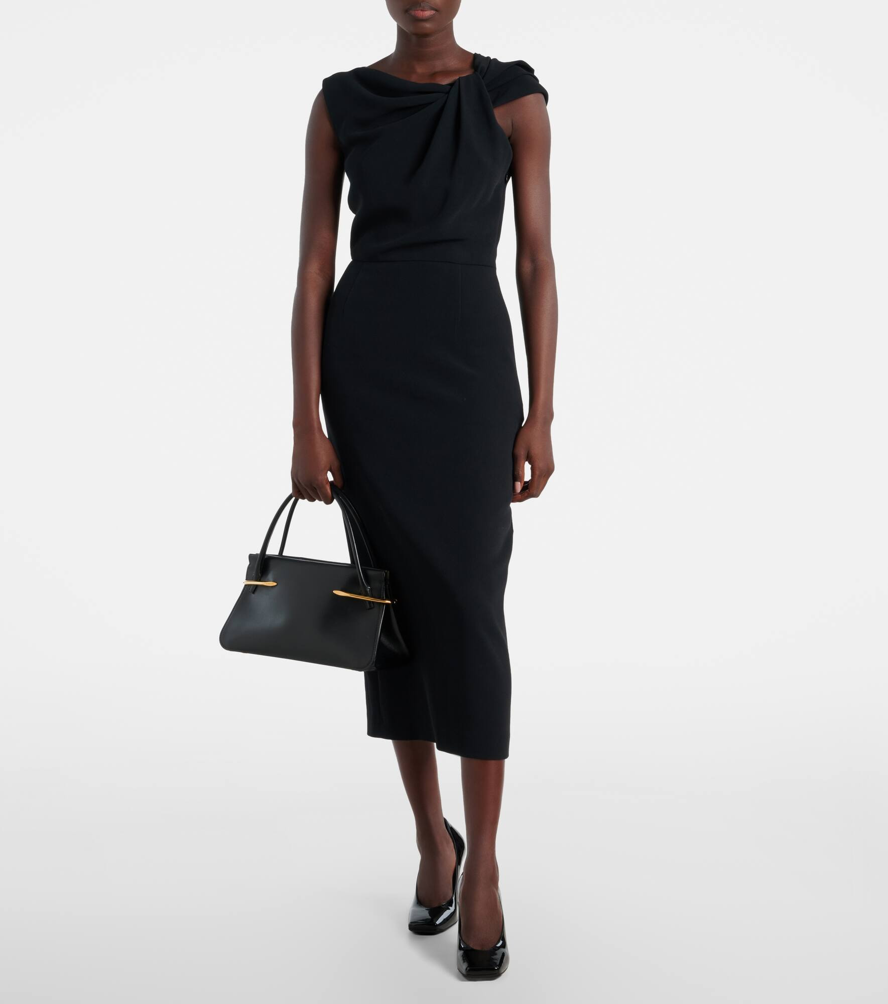 Draped cocktail dress - 2