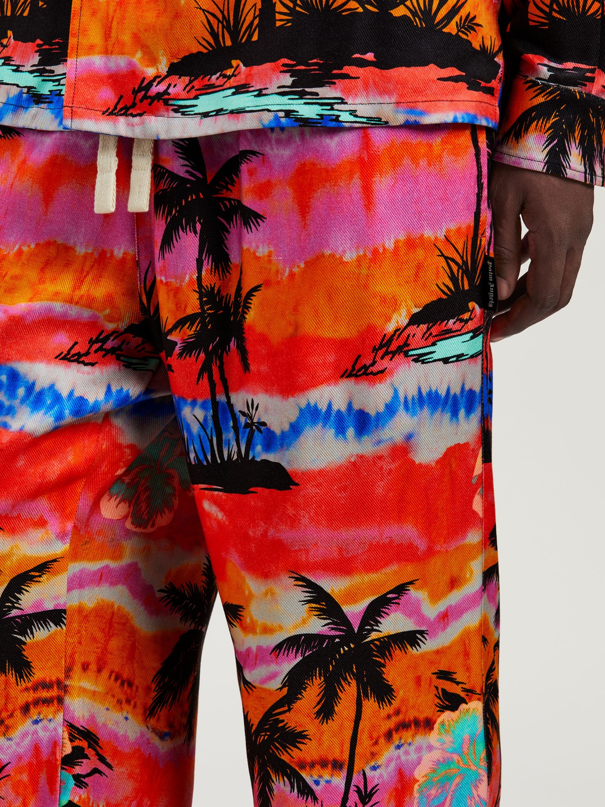 Psychedelic Palms Loose Pants - 6