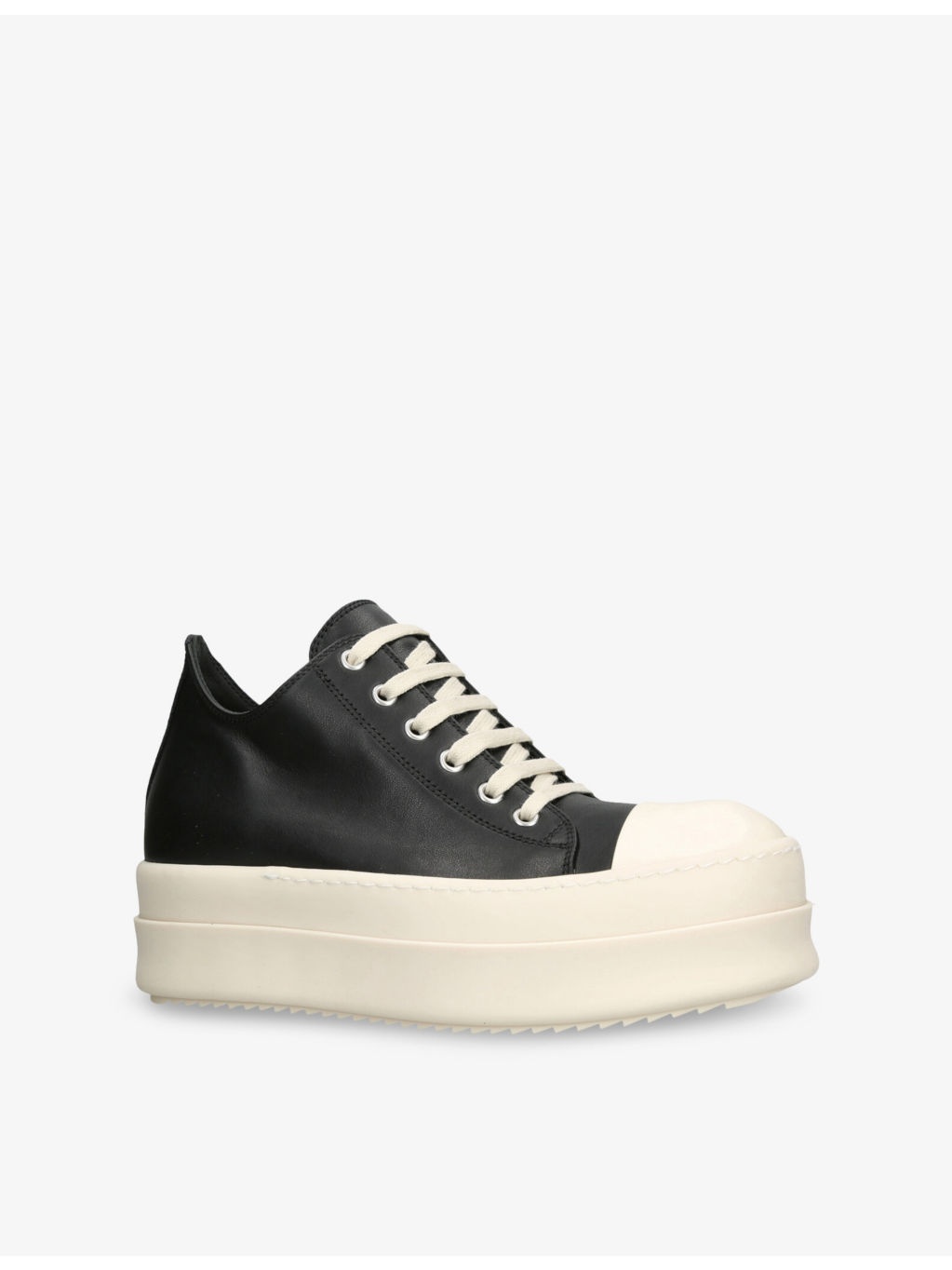 Mega Bumper Leather Low-Top Trainers - 3