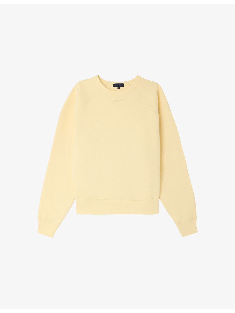 Artemis Brand-Embroidered Cotton Sweatshirt 1